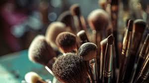 cosmetic brush stock photos images and
