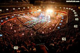Sydney Allphones Arena Seat Numbers Detailed Seating Plan