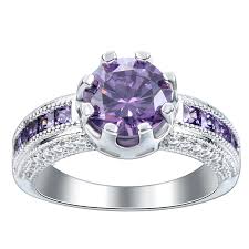 Ingat, karena desain cincin sama penting dengan permatanya, sebagaiman ia menentukan tampilan keseluruhan cincin anda. Hainon 2017 Modis Baru Desain Romantis Cincin Ungu Warna Perak Pave Pengaturan Zirkon Cincin Kawin Perhiasan Untuk Wanita Pertunangan Ring Jewelry Wedding Ringsring Purple Aliexpress