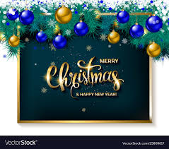 merry christmas and happy new year 2020
