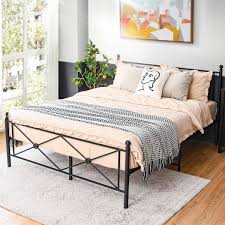 Full Queen Size Metal Bed Frame