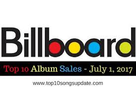 Top 10 Selling Albums In July 2017 Billboard Chart Top