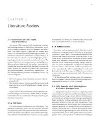 literature review business model