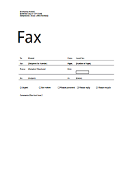 Generic Fax Cover Sheet Template Download Create Edit