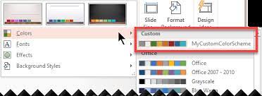 create your own theme in powerpoint