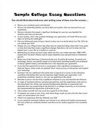 Writing Prompts For College Essays