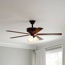 Ceiling fans sold at home depot recalled after reports of blades flying off. Hampton Bay Campbell 52 In Led Indoor Mediterranean Bronze Ceiling Fan With Light Kit And Remote Control 41350 The Home Depot