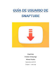 Since snaptube for windows 7 is not available (as its apk only runs on android presently), you can use its online version instead. Manual De Usuario Snap Tube
