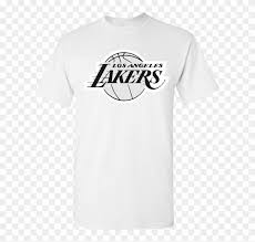 Lakers logo png lakers lettering transparent png kindpng. Men S Los Angeles Lakers Lebron James Black And White Black Bloc T Shirt Clipart 5206182 Pikpng