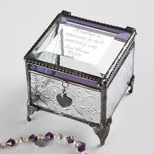 personalized vine gl jewelry box