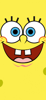 spongebob smiley face wallpaper 4k