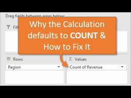 pivot tables how to change the default