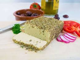 herb crusted cashew cheese dairy free