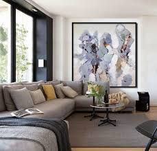 oversized contemporary art large living