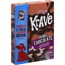 kellogg s cereal krave double chocolate