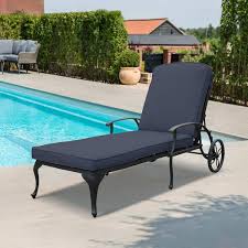 Outdoor Patio Chaise Lounge