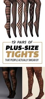 19 Pairs Of Plus Size Tights That People Actually Swear By