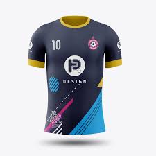 free soccer jersey mockup front view