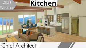 kitchen design demonstration with home