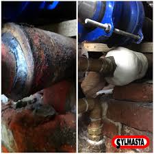 Iron Welded Pipe Joint Leak Repair