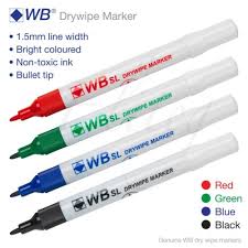 Dry Wipe Pens Whiteboard Marker Erase