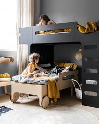 f r bunk bed for 2 children designer