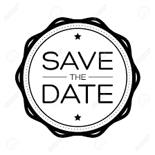 Save The Date Vintage Lettering Royalty Free Cliparts Vectors And