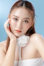 young asian beauty woman model