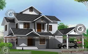 2 floor house with simple kerala style