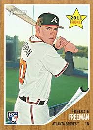 We did not find results for: Amazon Com 2011 Topps Heritage Baseball 76 Freddie Freeman Rookie Card Collectibles Fine Art
