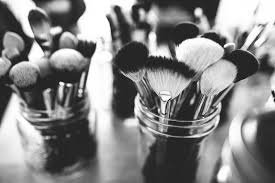 free stock photo of makeup brushes
