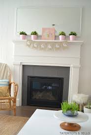 15 pretty easter mantels that are