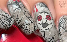 halloween nail art y grunge