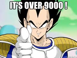 The absence of the it's over 9000 phrase in the 2020 game dragon ball z: It S Over 9000 Dragonball Z Vegeta Meme Generator