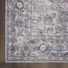 nicole curtis series 1 washable area rug 2 x 3 9 gray