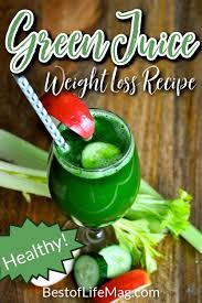 green juice recipe to lose weight the