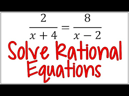 How To Solve A Rational Equation By