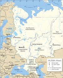 Map Of European Russia Nations Online Project