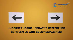 what is difference between lc and sblc