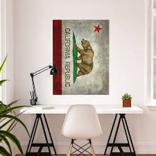 California Republic State Flag Poster