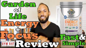 The ingredients used are simply listed under the certified organic food blend name. Energy Focus Best Pre Workout For Vegans Garden Of Life Review Youtube