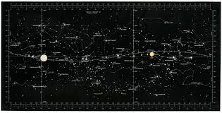 Destination Moon Star Chart Smithsonian Institution