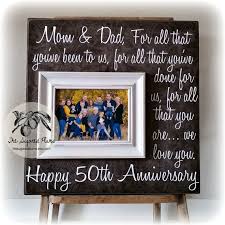 Marriage anniversary gift ideas for parents: Parents Anniversary Gift 50th Anniversary Gifts For All That Etsy 50th Anniversary Gifts Anniversary Gifts For Parents Anniversary Frame