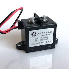Ordinary controllers consist of a relay that opens the charging circuit. Dc12v24v Relay Of High Voltage Dc Contactor For 750vdc Photovoltaic Power Supply Air Conditioner Parts Aliexpress