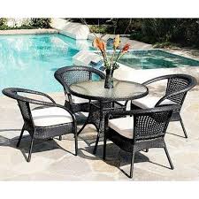 4 Seater Ss Outdoor Furniture For Pool Side