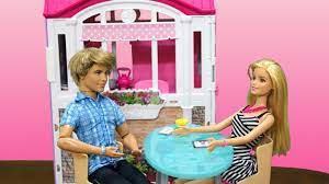 Nhà búp bê mới của Barbie và Ken - Anh Ken đi mua nhà búp bê mới - YouTube