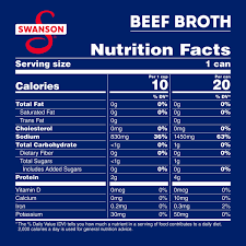 swanson beef broth 100 natural gluten