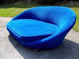 bretz pool sofa 4er blau