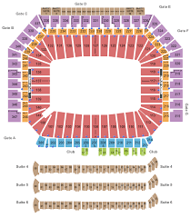 Ford Field Seating Chart Detroit