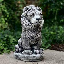 Garden Lion Cement Lion